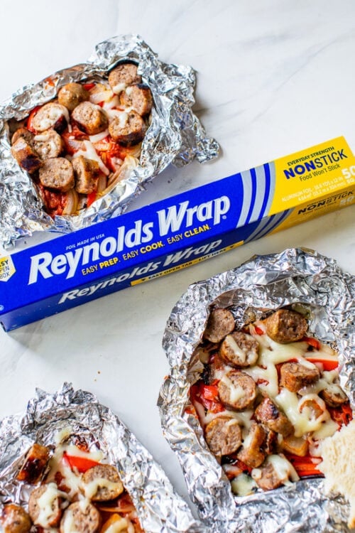 foil packet dinner