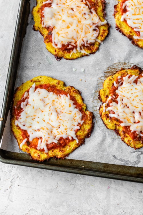 Spaghetti Squash Crust Pizza