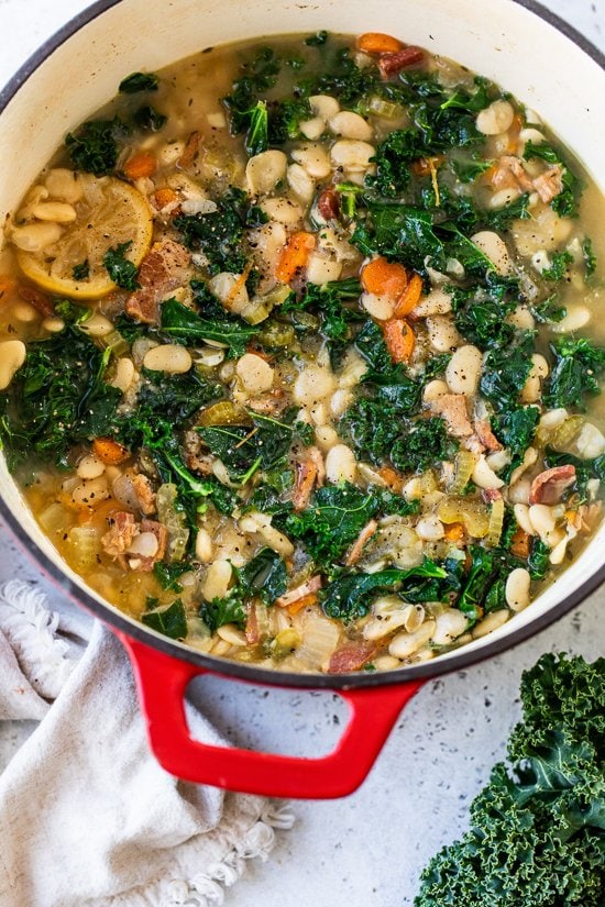 Pot of Beans and Greens