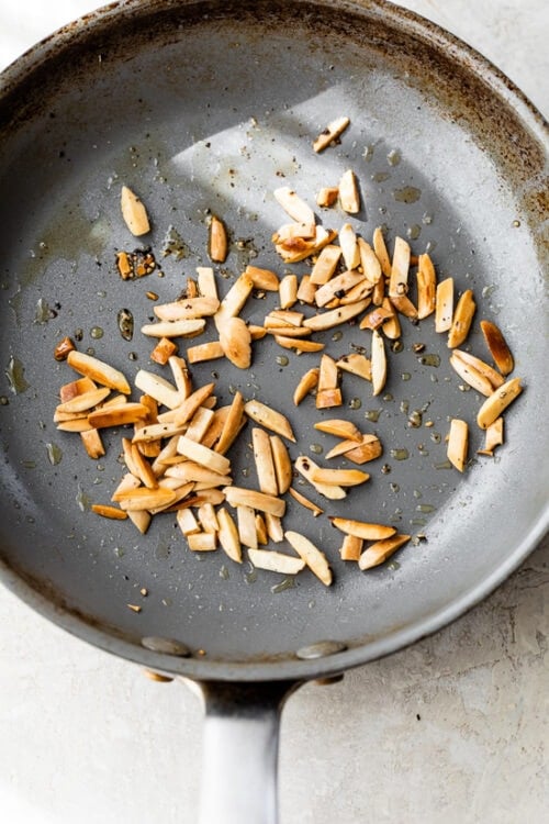 toasted almonds