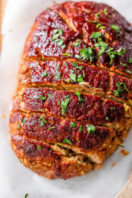Turkey Meatloaf with Zucchini
