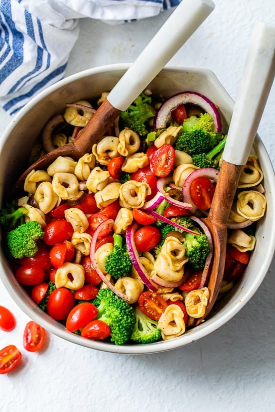 Tortellini Salad mixed