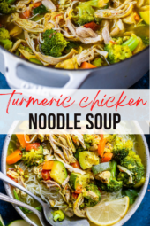 Turmeric Chicken Noodle Soup