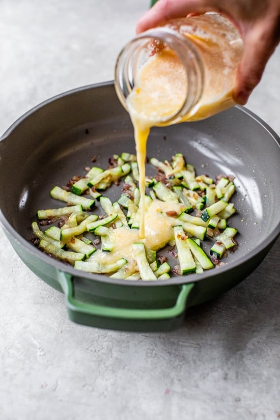 Zucchini Omelet