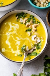 Roasted Acorn Squash Soup