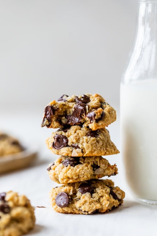 Chocolate Chip Oat Cookies