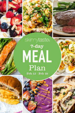 7 Day Healthy Meal Plan (Feb 13-19)