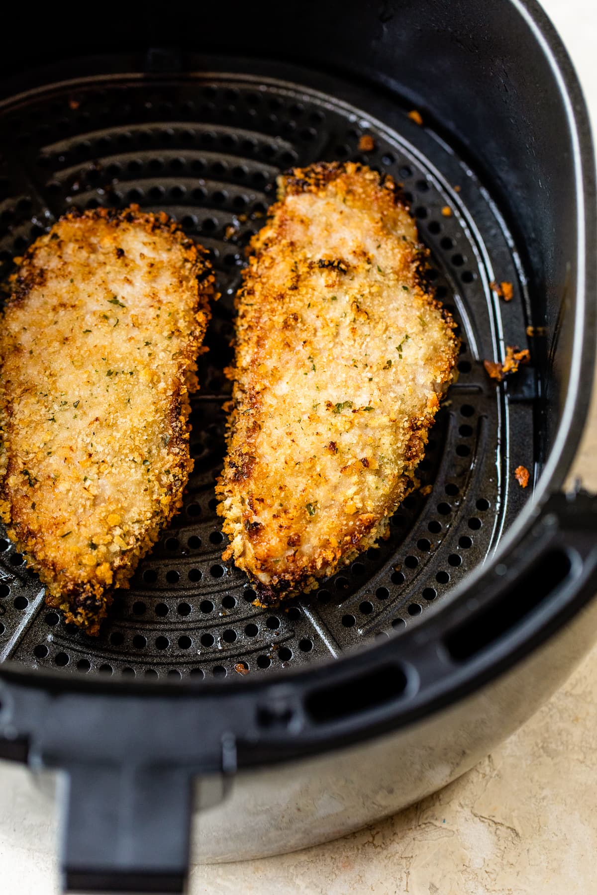 Air Fryer Honey Mustard Pork Chops