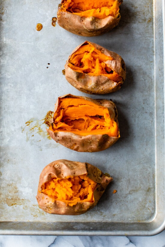 baked sweet potatoes