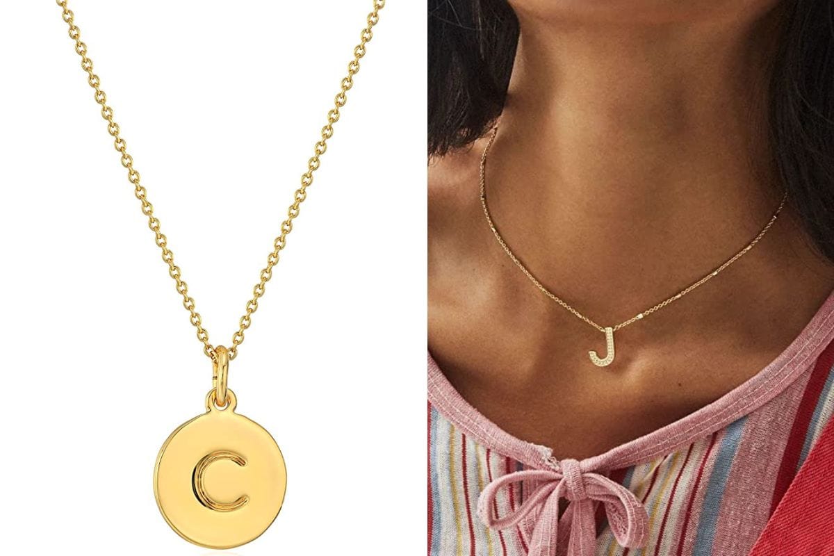 Initial Pendant Necklaces