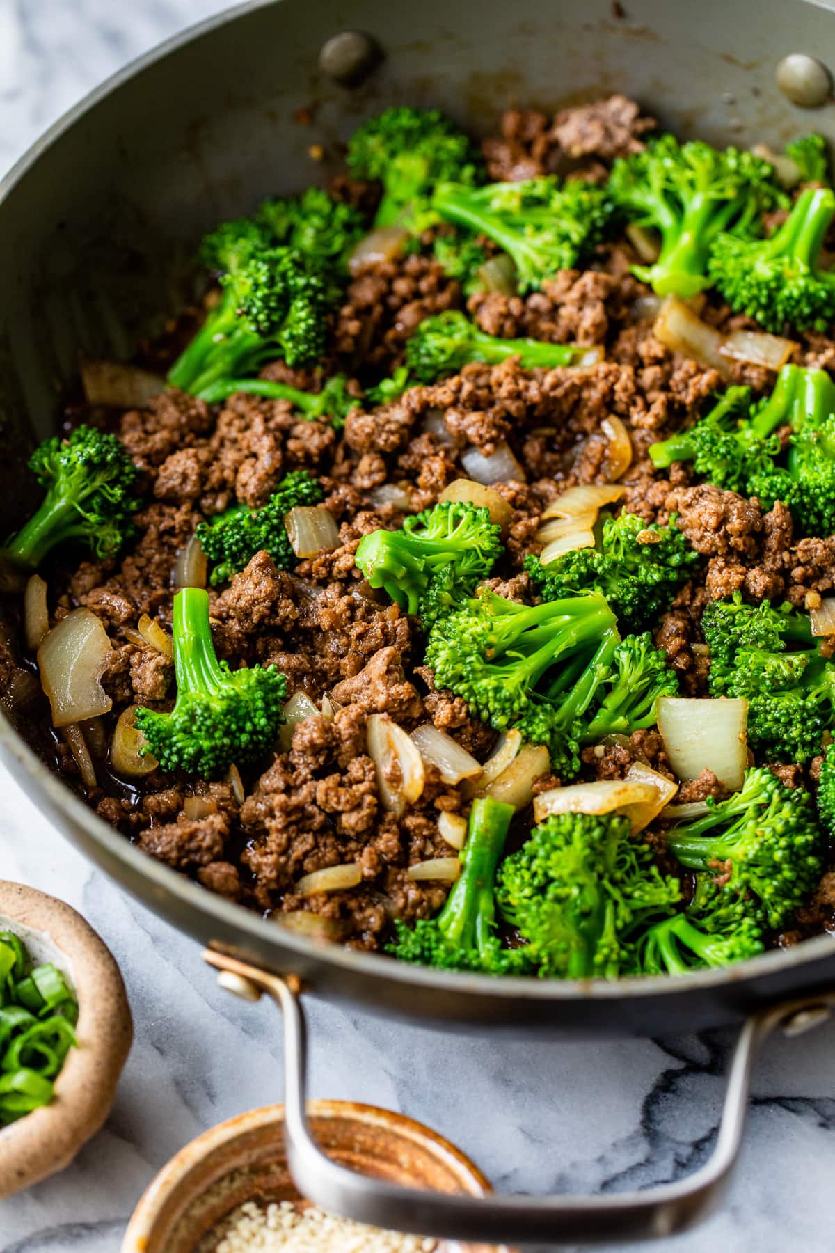 Ground Beef and Broccoli Stir Fry