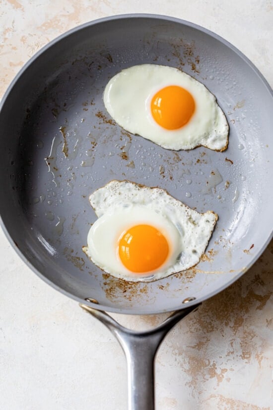 fried eggs
