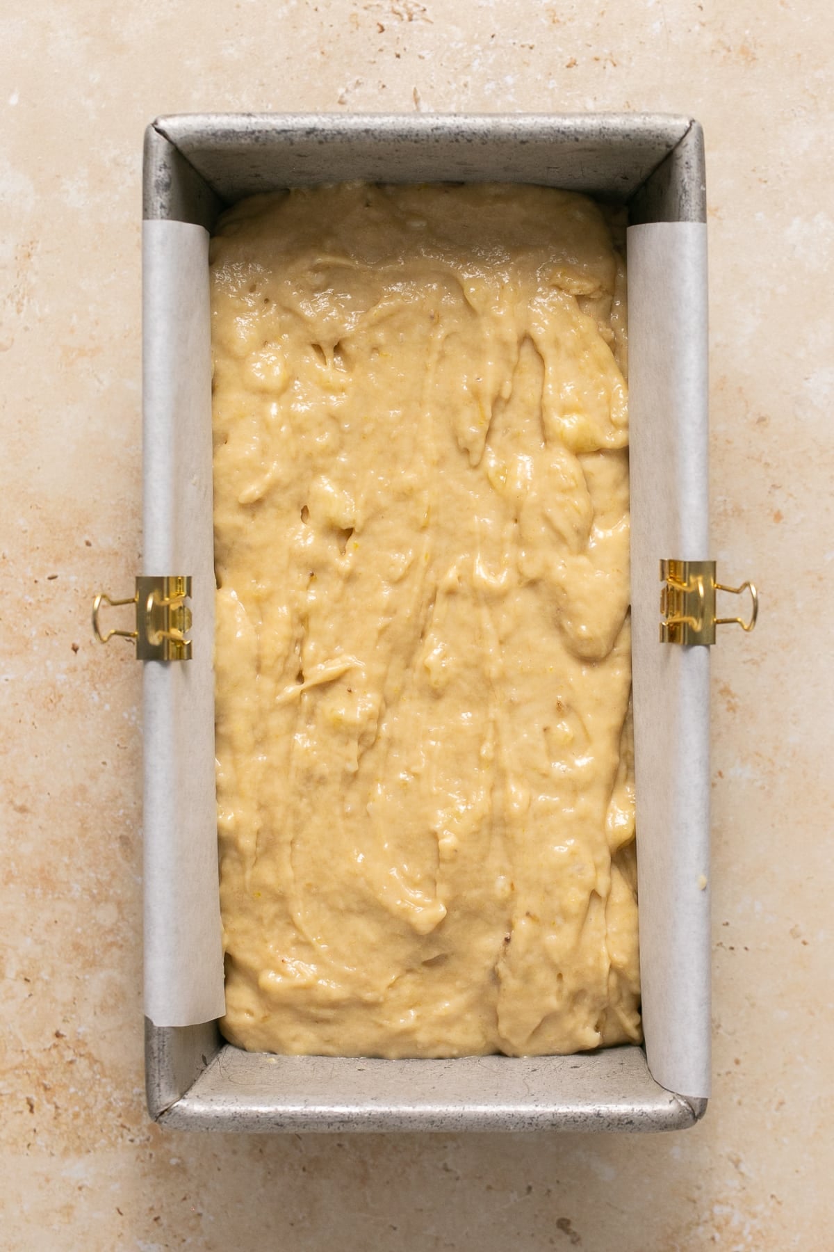 banana bread batter
