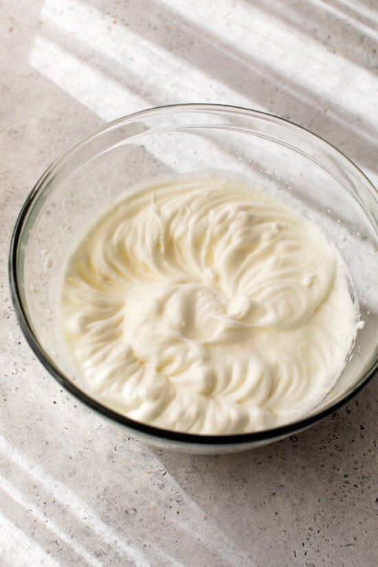 beat egg whites