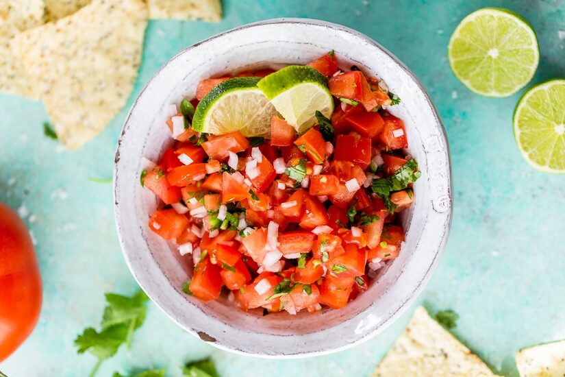 Pico de Gallo and chips