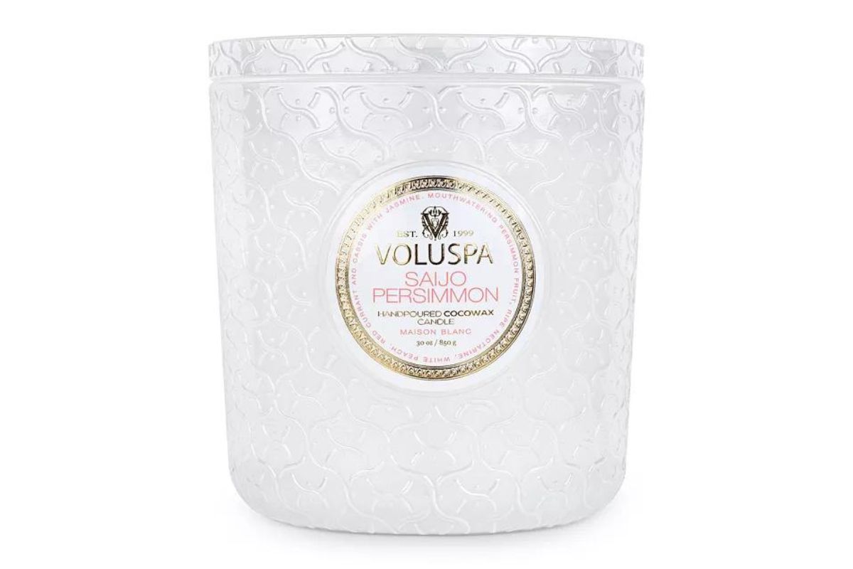 Voluspa Saijo Persimmon Luxe Candle