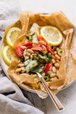 Fish in parchment