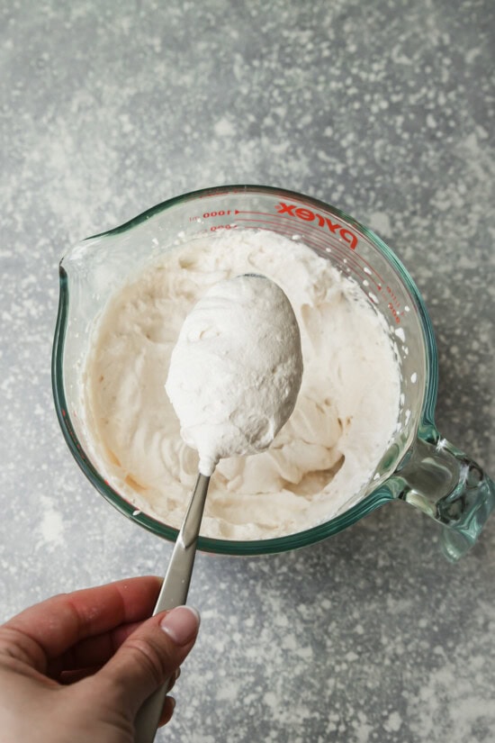 whipped cream