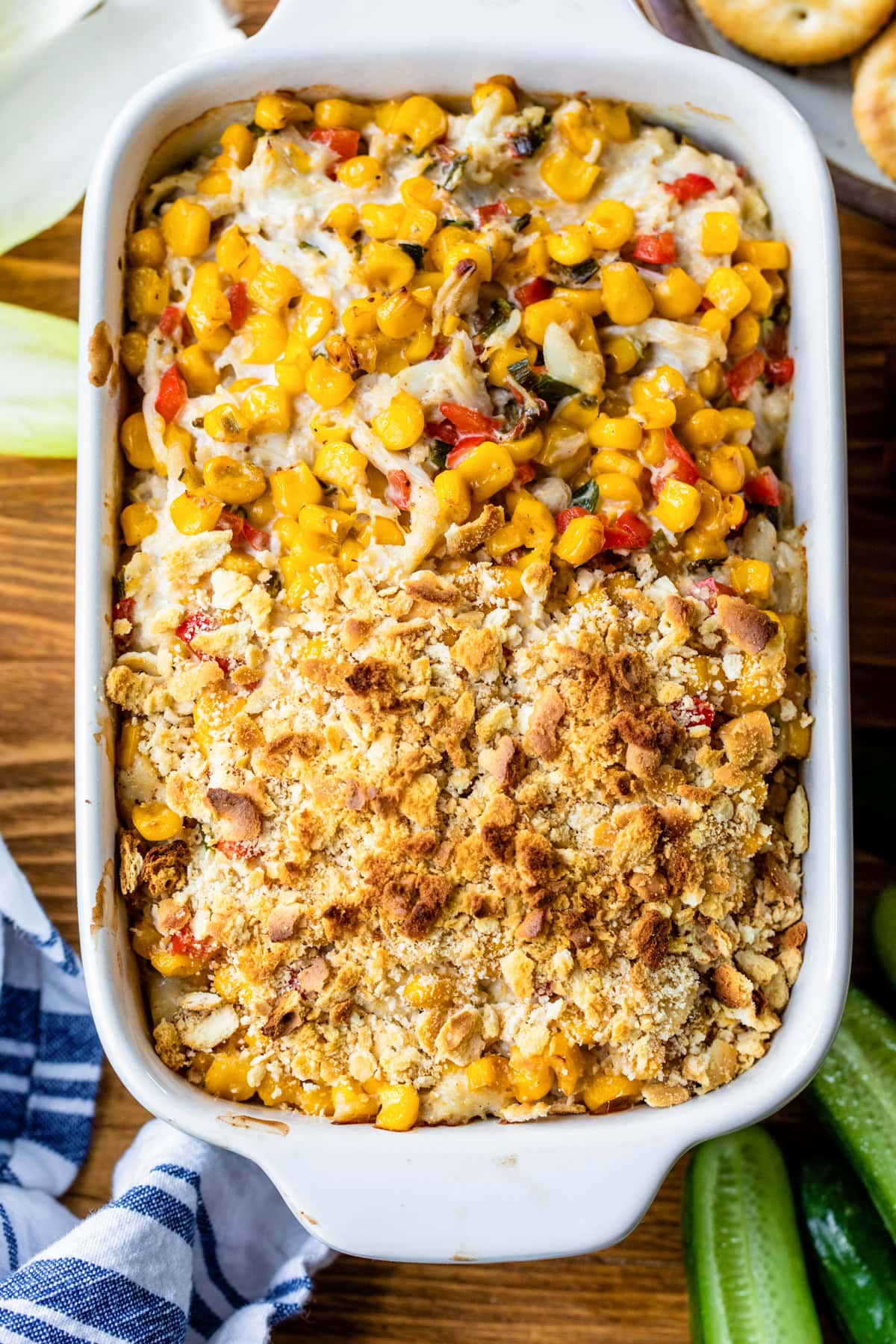 Hot Crab and Corn Dip