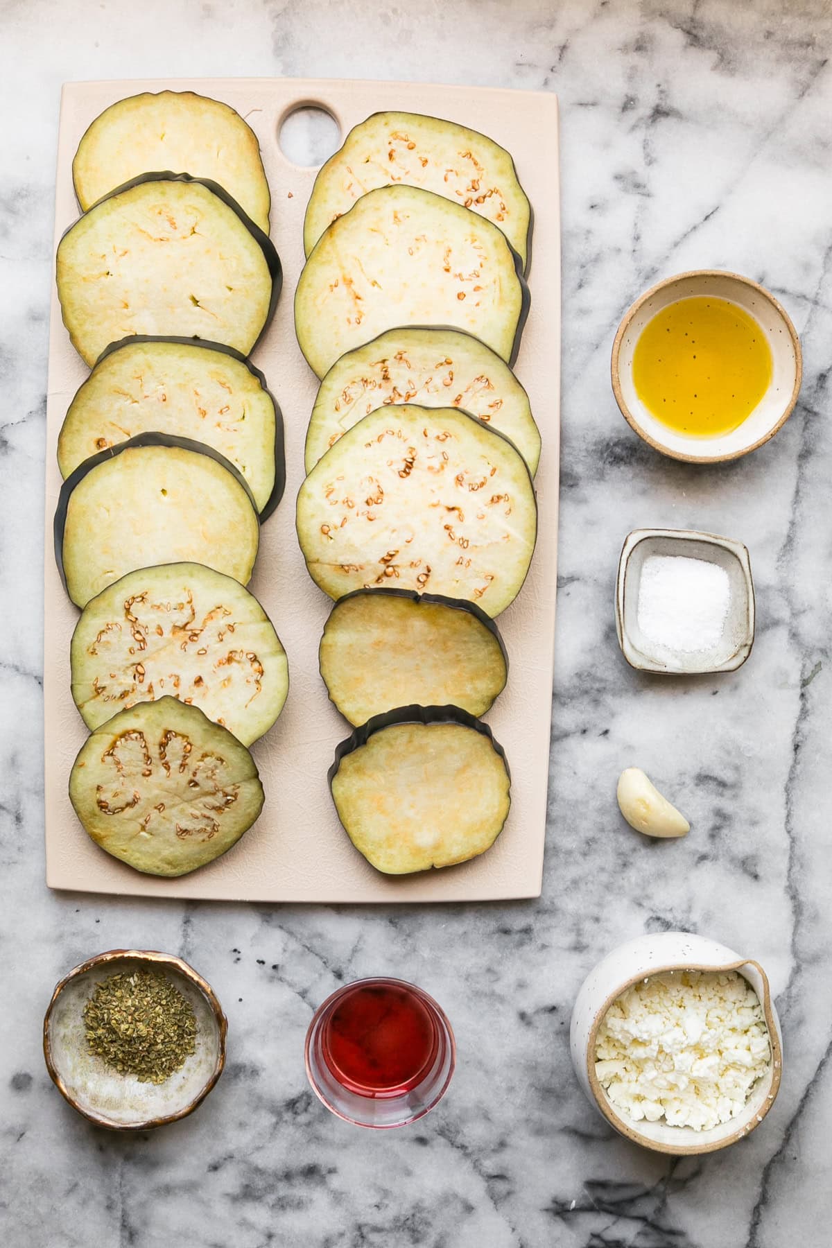 eggplant and feta