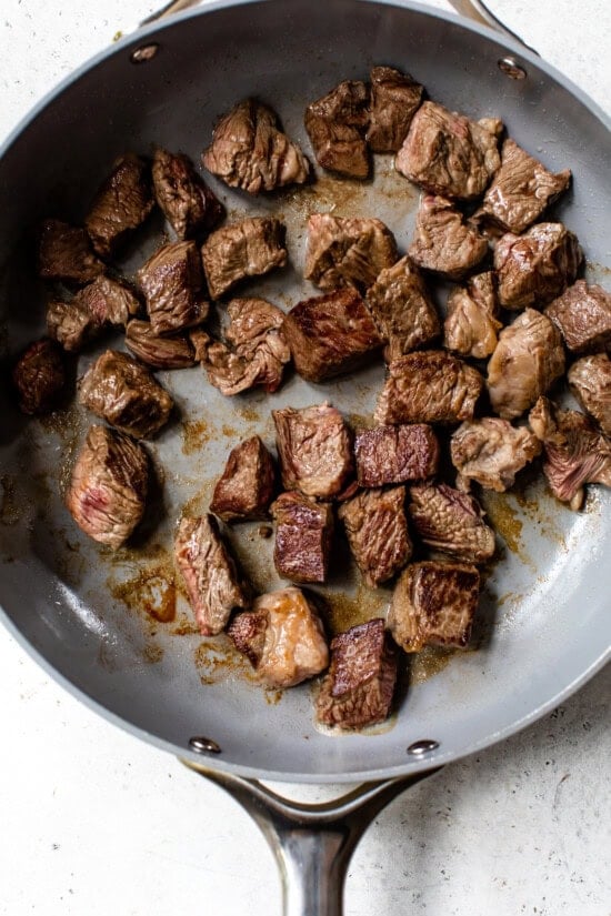 brown the beef