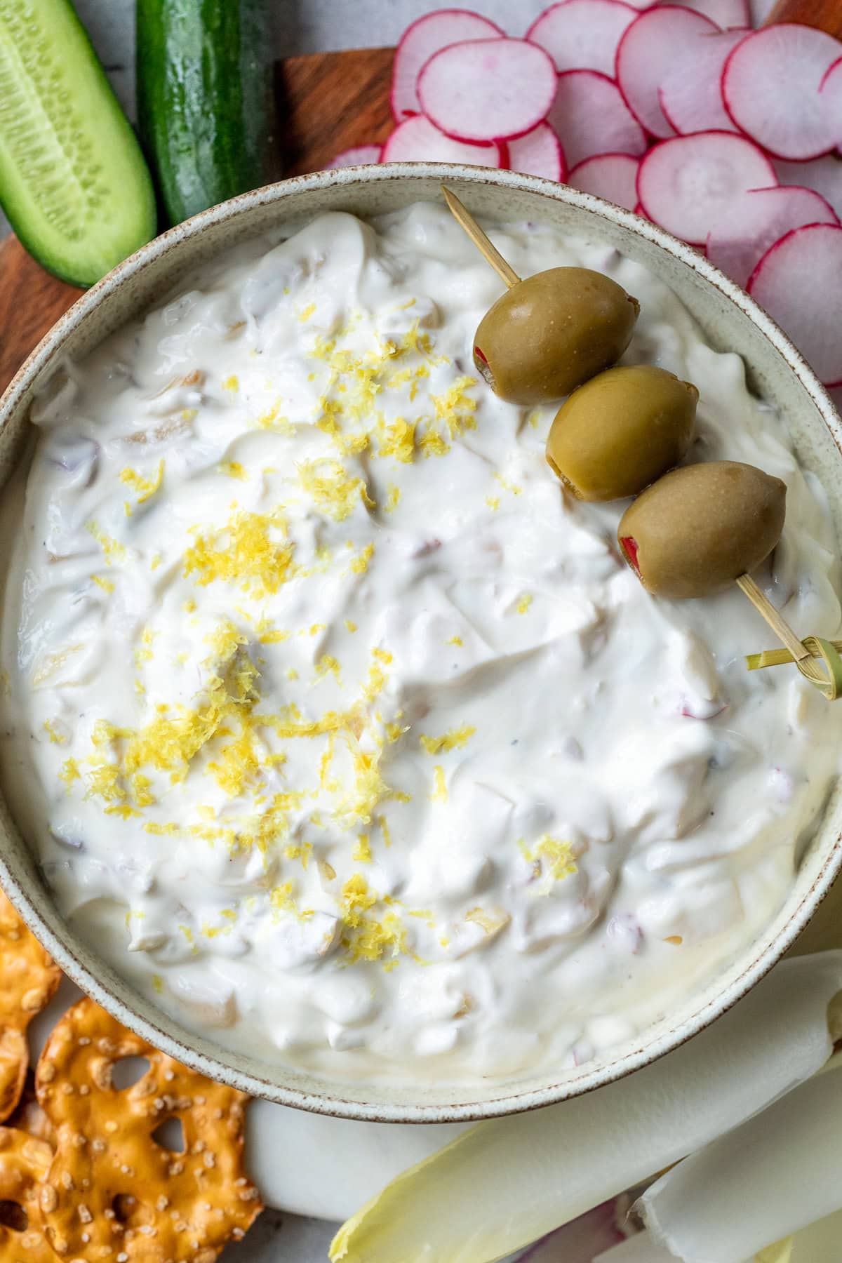 Dirty Martini Dip