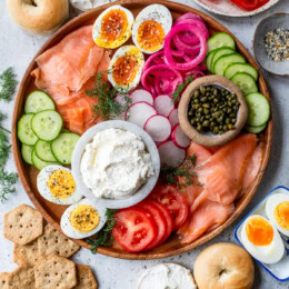 Smoked Salmon Board