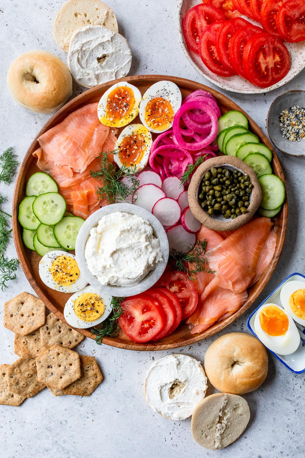 Smoked Salmon Board
