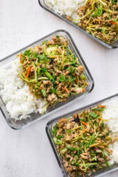 Chicken Eggroll Bowl