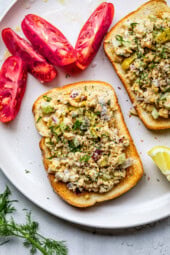 Vegan Chickpea Tuna Salad