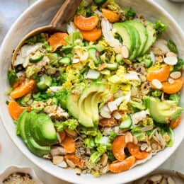Asian Chicken Salad with Chili Crisp Dressing
