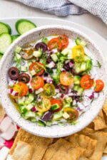 Greek Whipped Cottage Cheese Dip