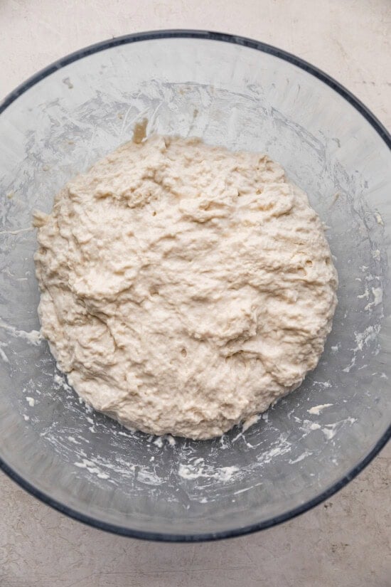 Mix the dough