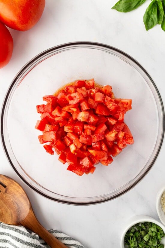 Tomatoes in a bowl