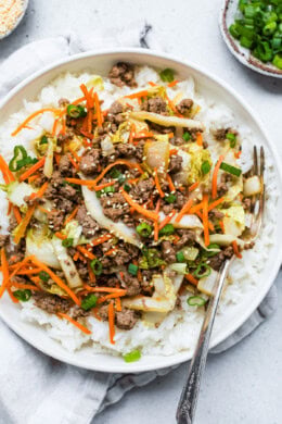 Beef and Cabbage Stir Fry
