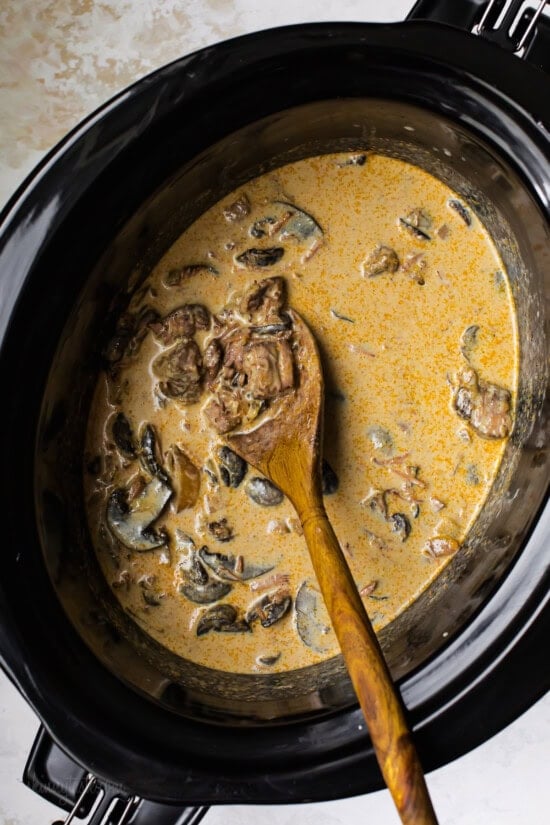 Add sour cream