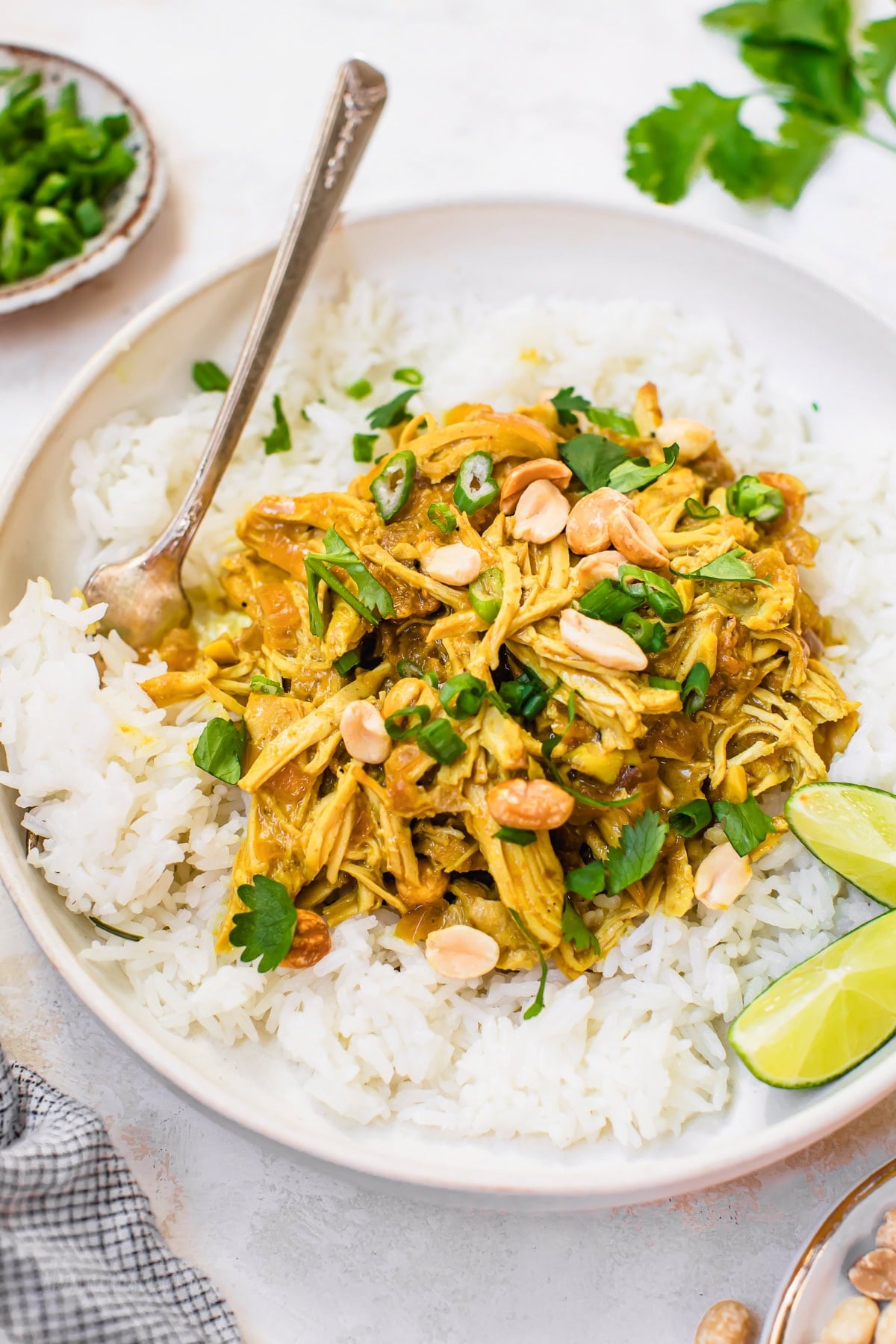 Slow Cooker Peanut Chicken