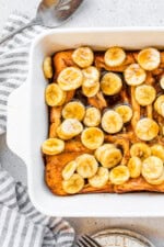 bananas foster french toast