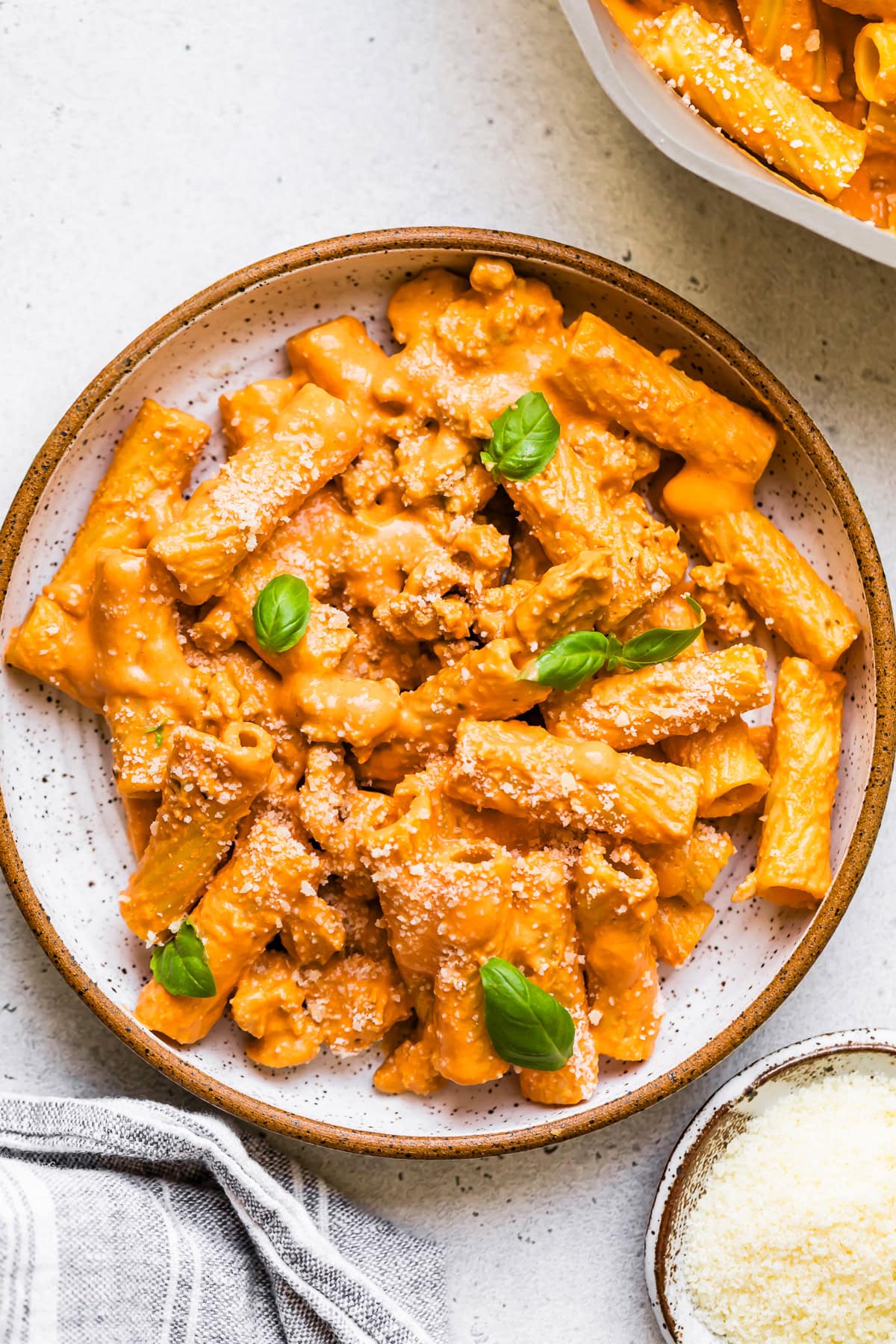 Cottage Cheese Pasta
