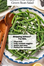 Grilled Green Bean Salad